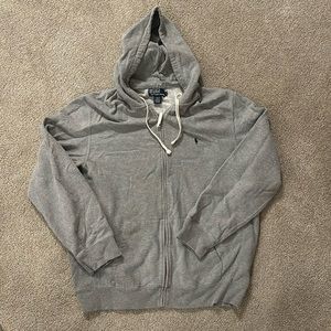 Mens XL Ralph Lauren Polo Hooded Zip Sweatshirt